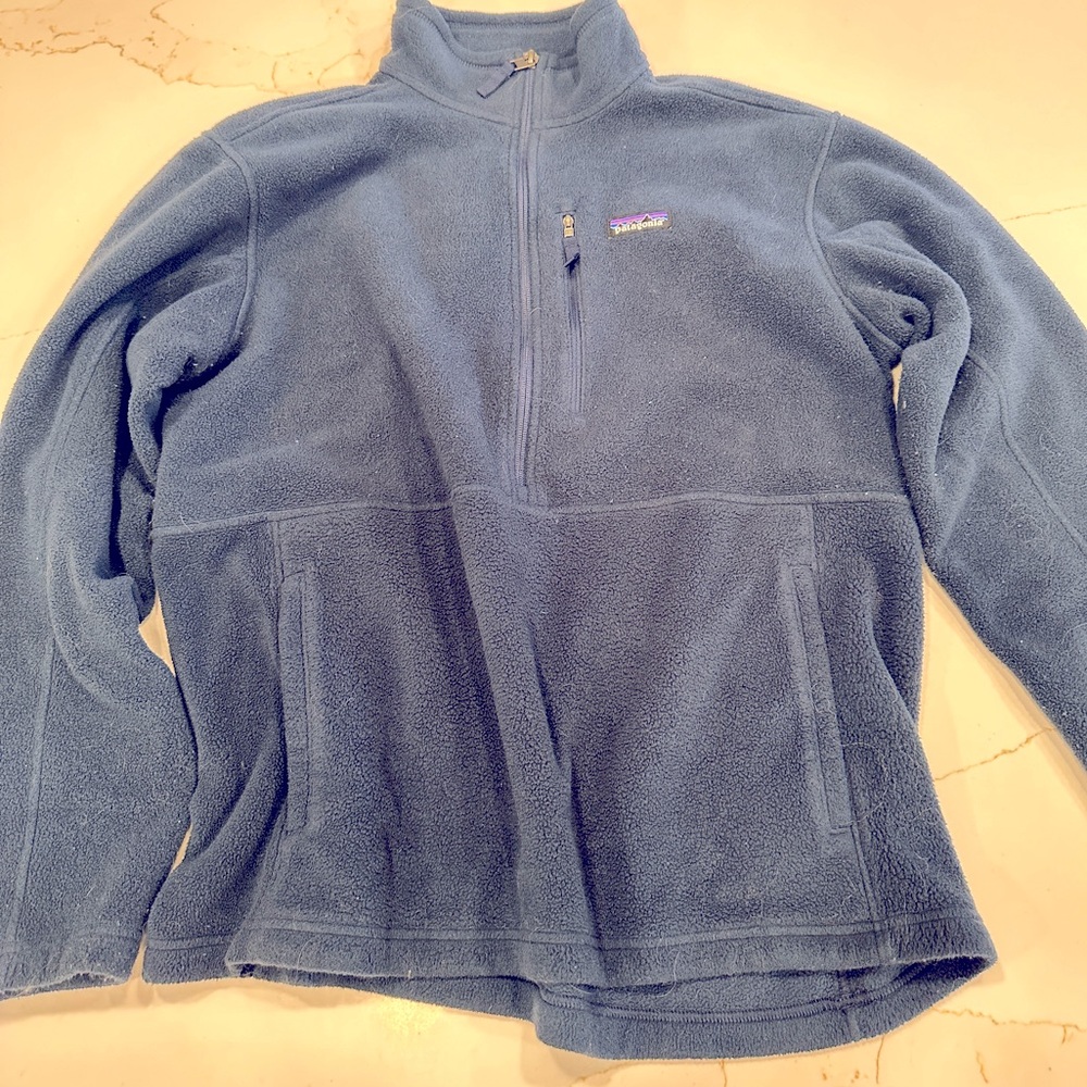 Men’s Patagonia Synchilla 1/3 Fleece - Large